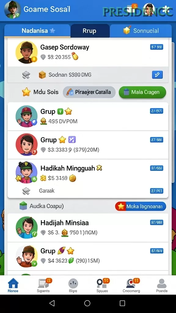 Cuplikan layar SAUDARATOTO — pengaturan akun