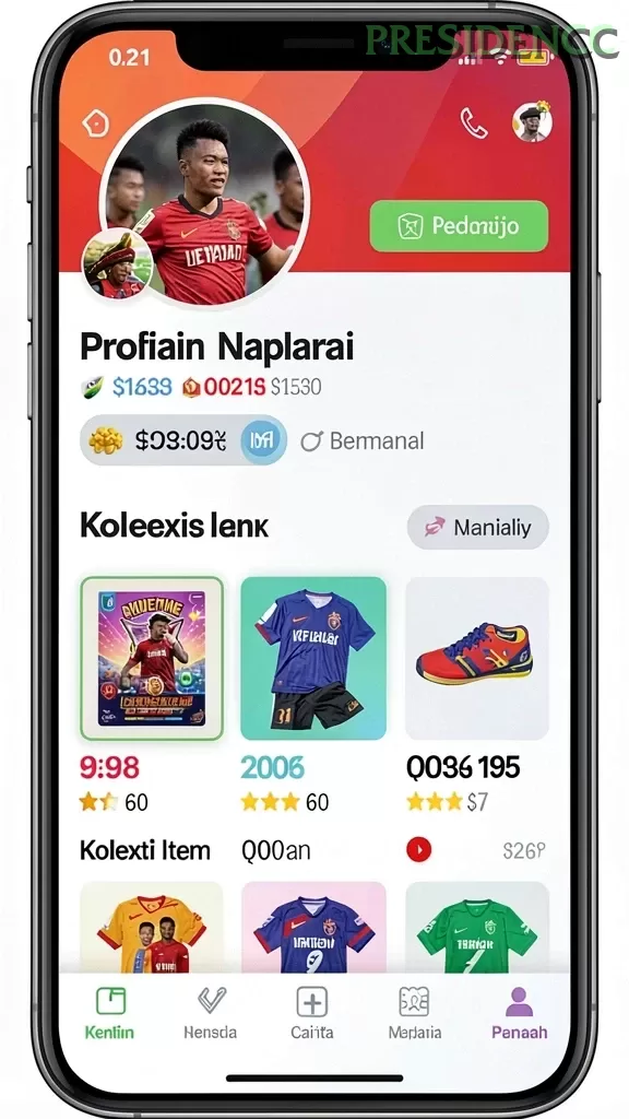 Cuplikan layar LANGITHOKI — pengaturan akun